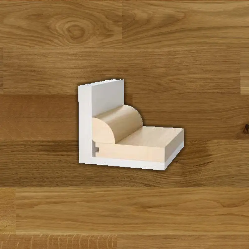 Lauzon Collection Engineered Hardwood Rivoli Ultra-Matte Quarter Round European White Oak 84"