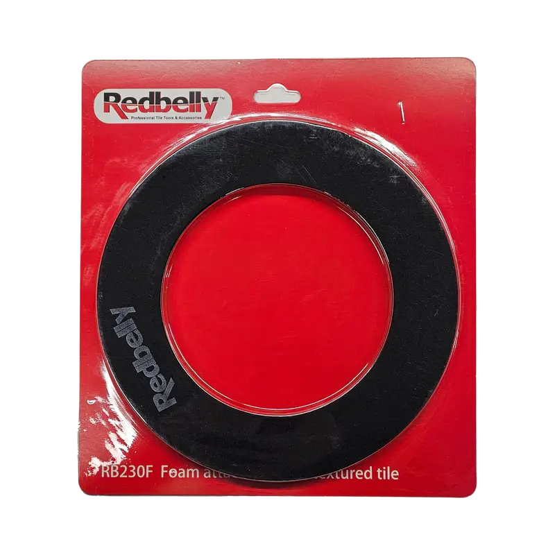 Core Abrasives - Foam Attachment for Textured Tile RedBelly 8" for Redbelly Suction Cups