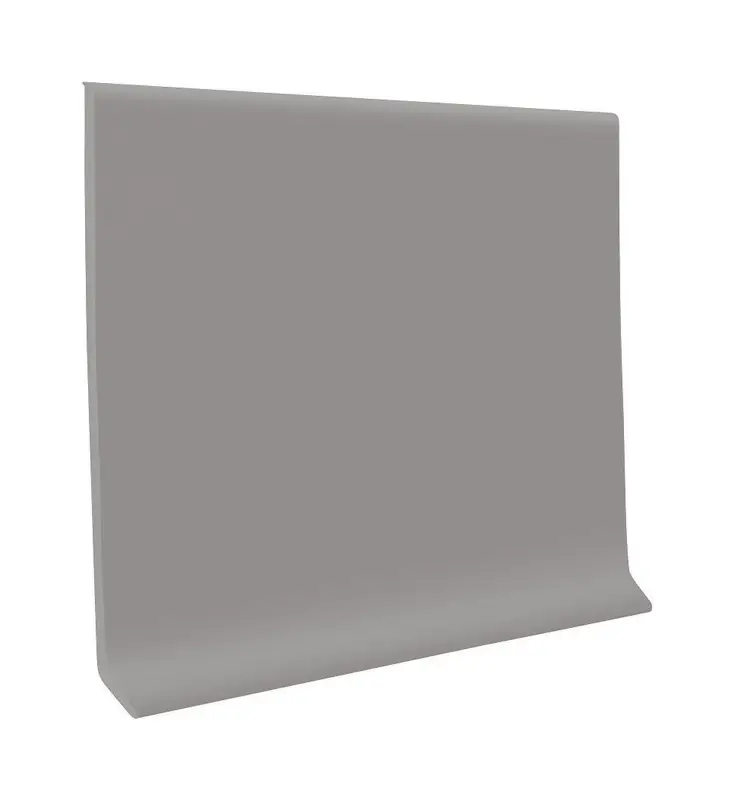ROPPE Coved Vinyl Wall Base Coil Roppe Ready Base 4" #175 Slate 120' Roll