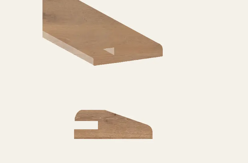 Fuzion Engineered Hardwood Imperial Antique Flush Reducer 71"