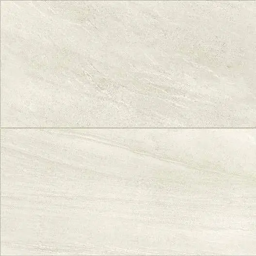 Centura Vinyl Tile UltraCeramic by American Biltrite Finestone White 12" x 24"