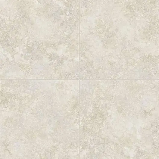 Centura Vinyl Tile UltraCeramic by American Biltrite Fine Travertine White 18" x 18"