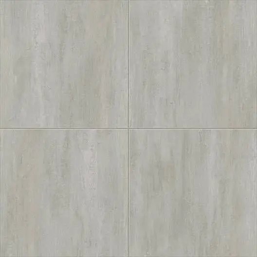 Centura Vinyl Tile UltraCeramic by American Biltrite Lux Stonewood Light Grey 18" x 18"