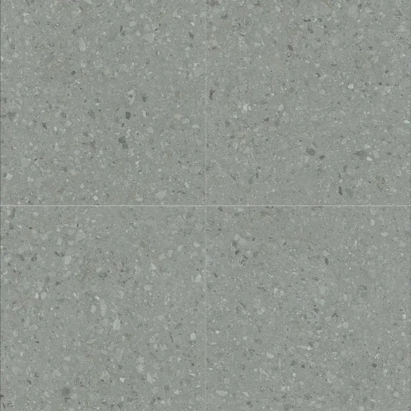 American Biltrite Vinyl Tile Milano Stone Light Grey 18" x 18"