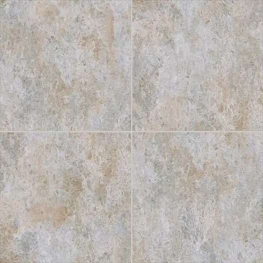 Centura Vinyl Tile UltraCeramic by American Biltrite Natural Sandstone Light Grey 18" x 18"