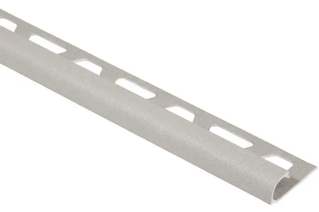 Schluter - Bullnose Trim RONDEC - Aluminum Greige 3/8" (10 mm) x 10'