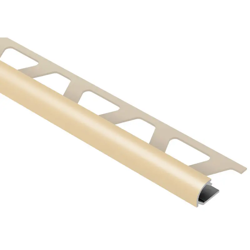 Schluter RONDEC Bullnose Edge Trim Aluminum Bahama 1/2" (12.5 mm) x 8' 2-1/2"
