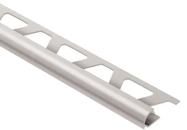 Schluter - RONDEC Bullnose Trim - Aluminum Anodized Matte  5/16" (8 mm) x 10'