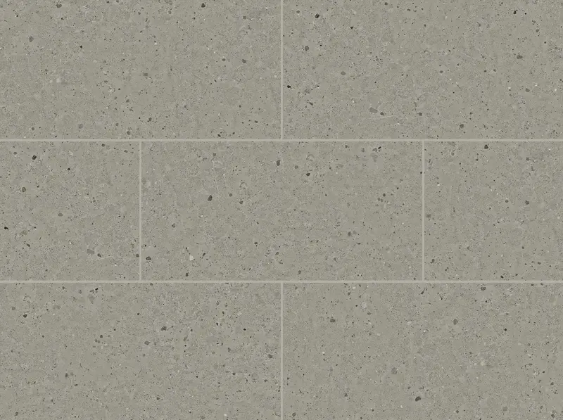 Technofix Vinyl Tile Designer Terrazzo Gray Click Lock 12" x 24"