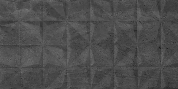 Centura Floor Tiles Reverso Black Diamond Textured 12" x 24"