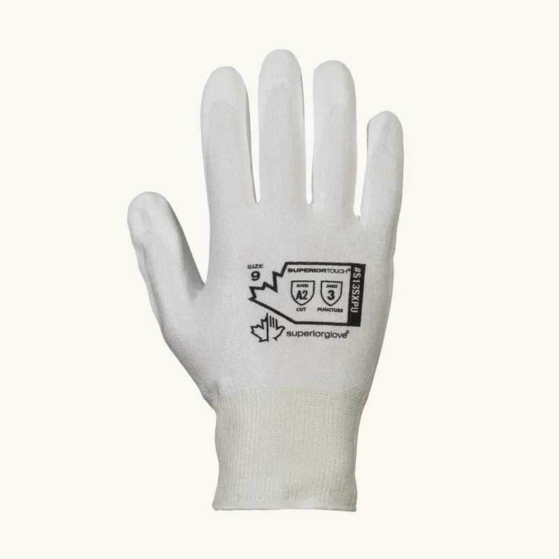Superior Glove Knit Glove Lint-Free Dyneema with Firm Grip - S