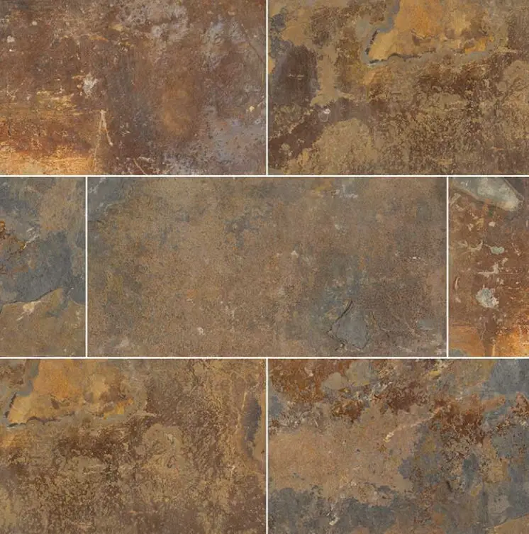 MSI Surfaces Floor Tiles California Gold Brown Gauged 12" x 24"