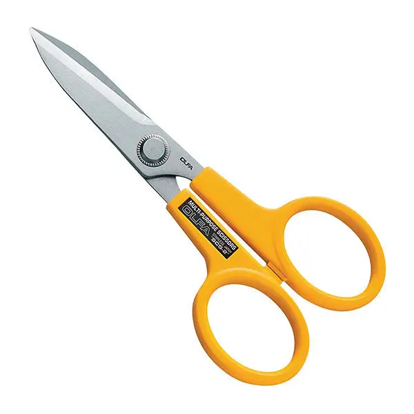 Olfa 7-In Stainless Steel Serrated Edge Scissors