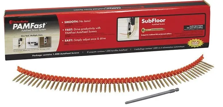 PAM Fasteners - 2 1/2" Subfloor screws (Pack of 1000)