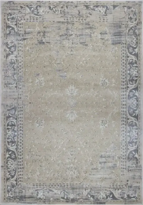 Garnet Champagne Cream Area Rug – 2'7" x 4'11"