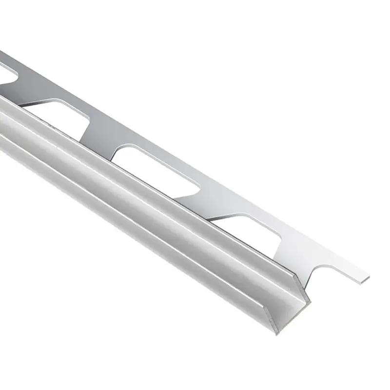 Schluter - DECO-SG Decorative Edge-Protection Shadow Gap - Aluminum Anodized Matte 15/32" x 8' 2-1/2" x 3/8" (10 mm)