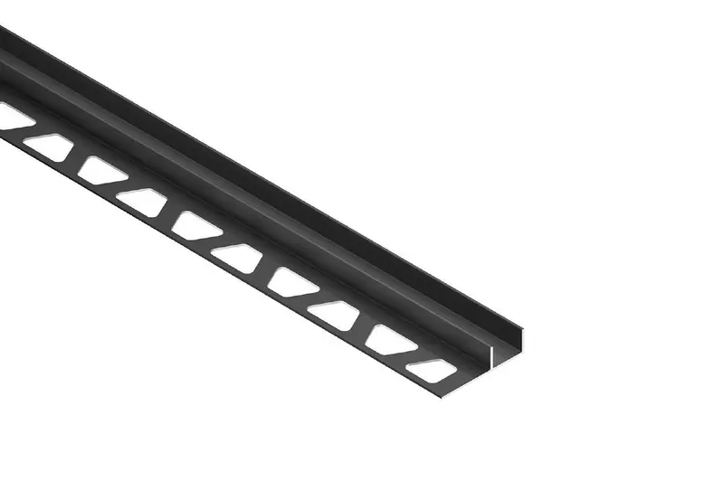 Deco-Sg Shadow Gap 3/8 Alu Mat Blk 15