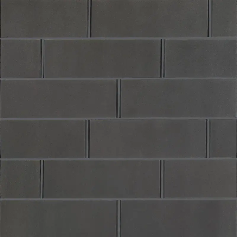 MSI Surfaces Wall Tiles Metallic Gray-Dark Glossy 4" x 12"
