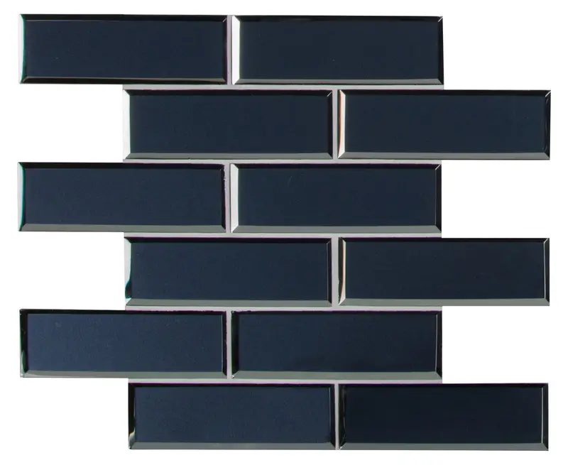 MSI Surfaces Mosaic Vague Blue Blue Glossy 11-1/2" x 11-1/2"