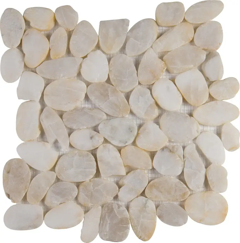 MSI Surfaces Mosaic Dorado River White-Warm Tumbled 12" x 12"