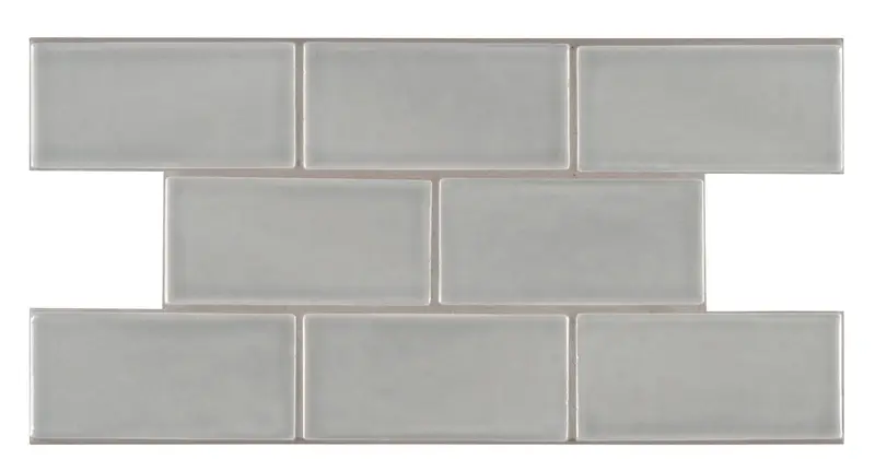 MSI Surfaces Wall Tiles Morning Fog Gray-Light Glossy 3" x 6"