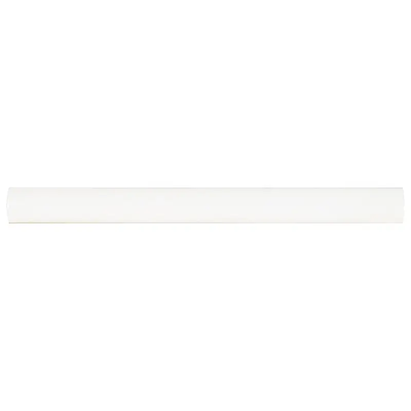 MSI Surfaces Wall Tiles Whisper White-Cool Glossy 0.5" x 6"