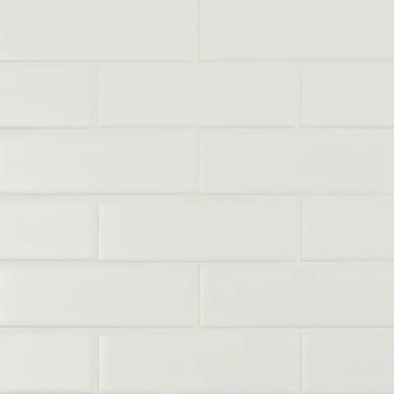MSI Surfaces Mosaic Retro Brick White-Cool Matte 11" x 14-1/2"