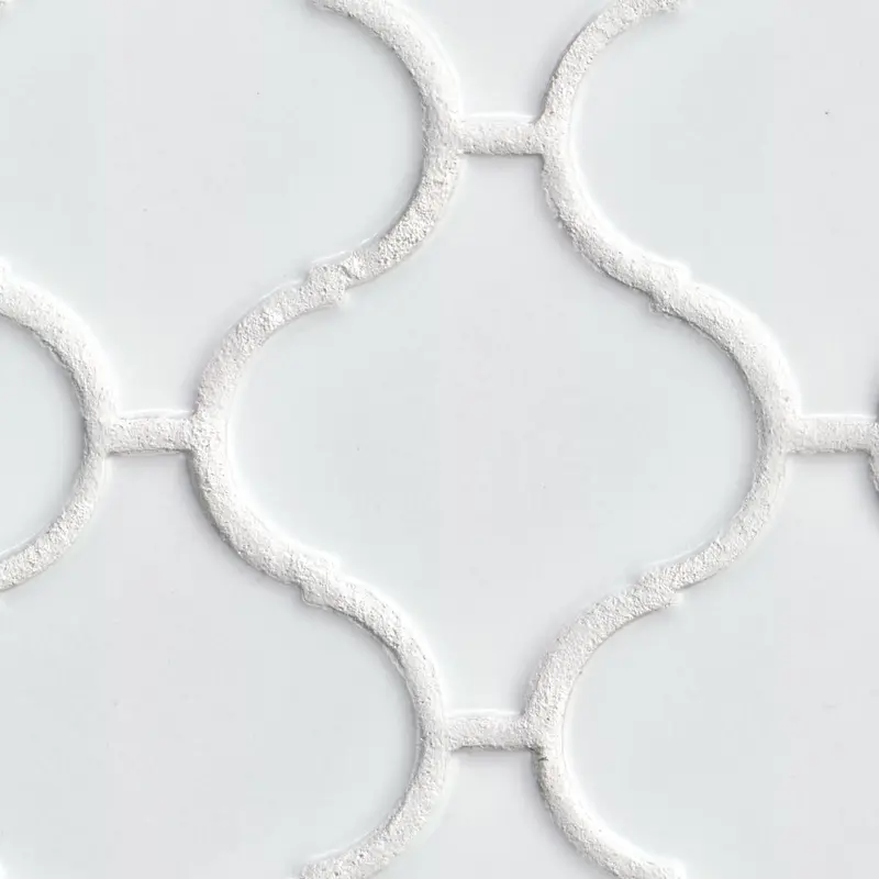 MSI Surfaces Mosaic Retro Bianco White-Cool Glossy 11-3/4" x 12-1/4"