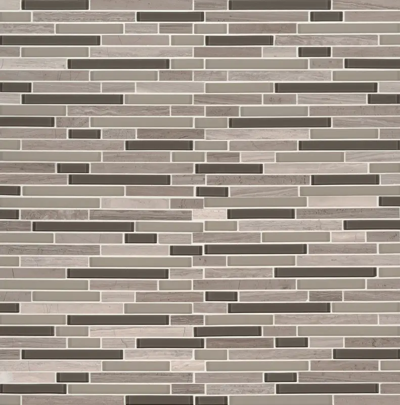 MSI Surfaces Mosaic Modello Grigio Gray-Light Multi Finish 12" x 12"