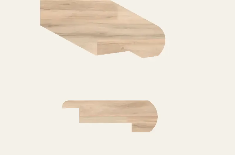 Power Dekor Vinyl Luxora Brassy Maple Stair Nose 94-1/2"