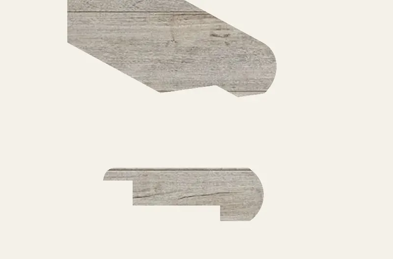 Power Dekor Laminate Flooring Basik3 Stonewall Oak Stair Nose 94-1/2"