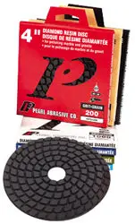 Pearl Abrasive - Premium Polishing Pad, 100 Grit 4"