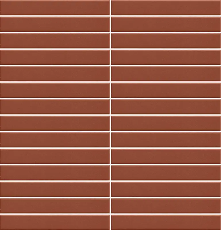 Centura Mosaic Stick Rusty Red Matte 11-1/4" x 11-3/4"
