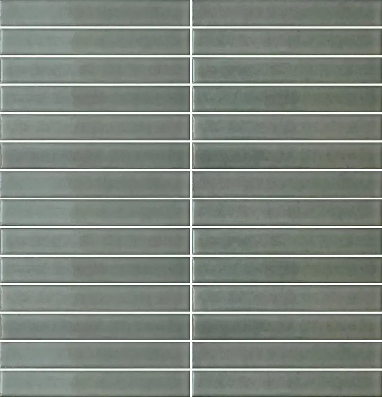 Centura Mosaic Stick Willow Green Glossy 11-1/4" x 11-3/4"