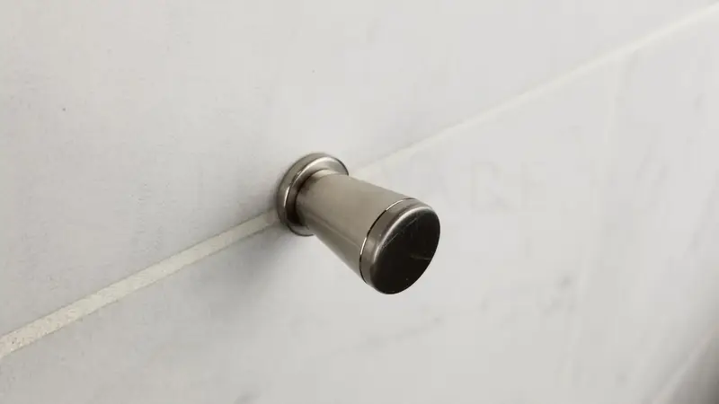 TileWare - Cone Hook Promessa Series Brushed Nickel Contemporary