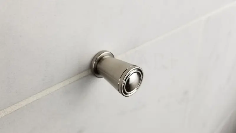 TileWare - Cone Hook Promessa Series Brushed Nickel Traditional