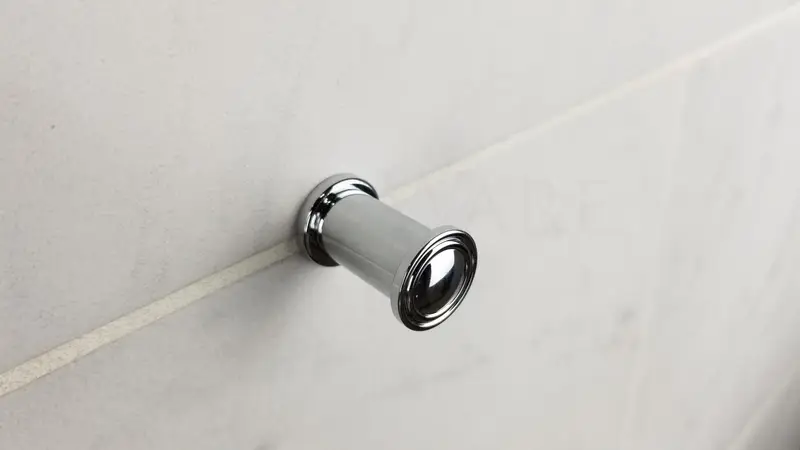 TileWare - "T" Hook Promessa Series Polished Chrome Traditional