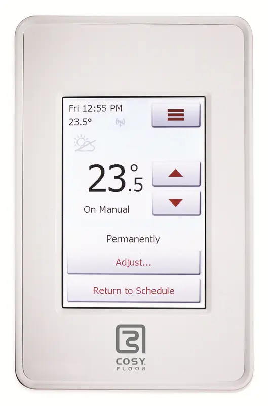 15A Programmable Touchscreen Thermostat