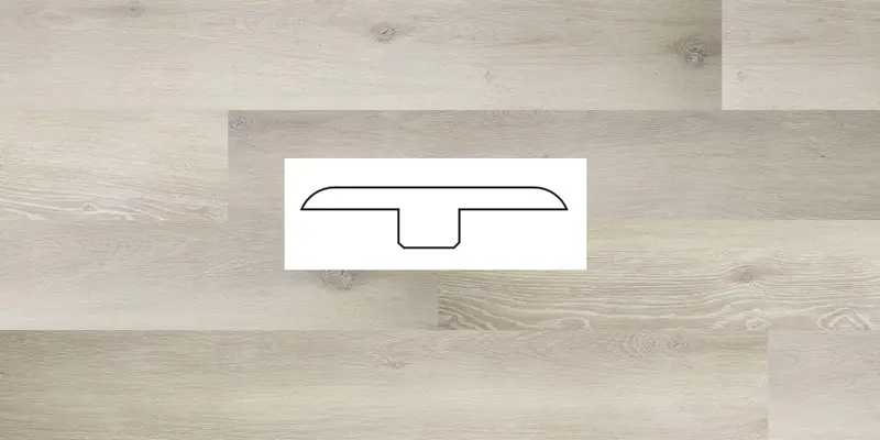 Technofix Vinyl Knotty White Oak T-Molding 96"