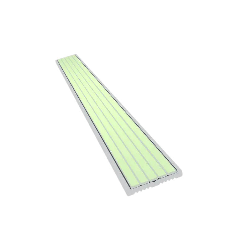 Kinesik - Ecoglo T5-G6001 Photoluminescent Guidance Strip with Aluminum Channel 0.6" x 10'
