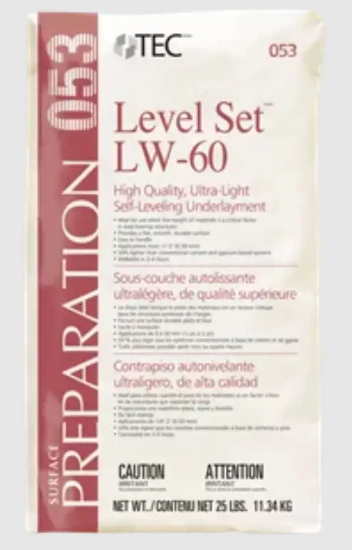 Centura Self-Levelling Underlayment Level Set LW-60 - 11.34 kg