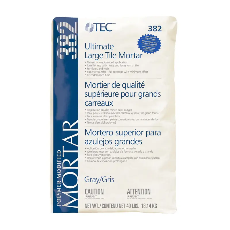 Centura Large Format Tile Mortar Gray 18.14 kg