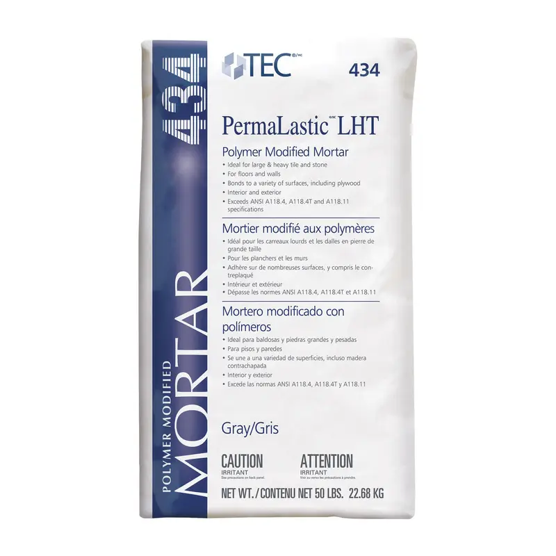 Centura Large Format Tile Mortar PermaLastic Gray 22.68 kg
