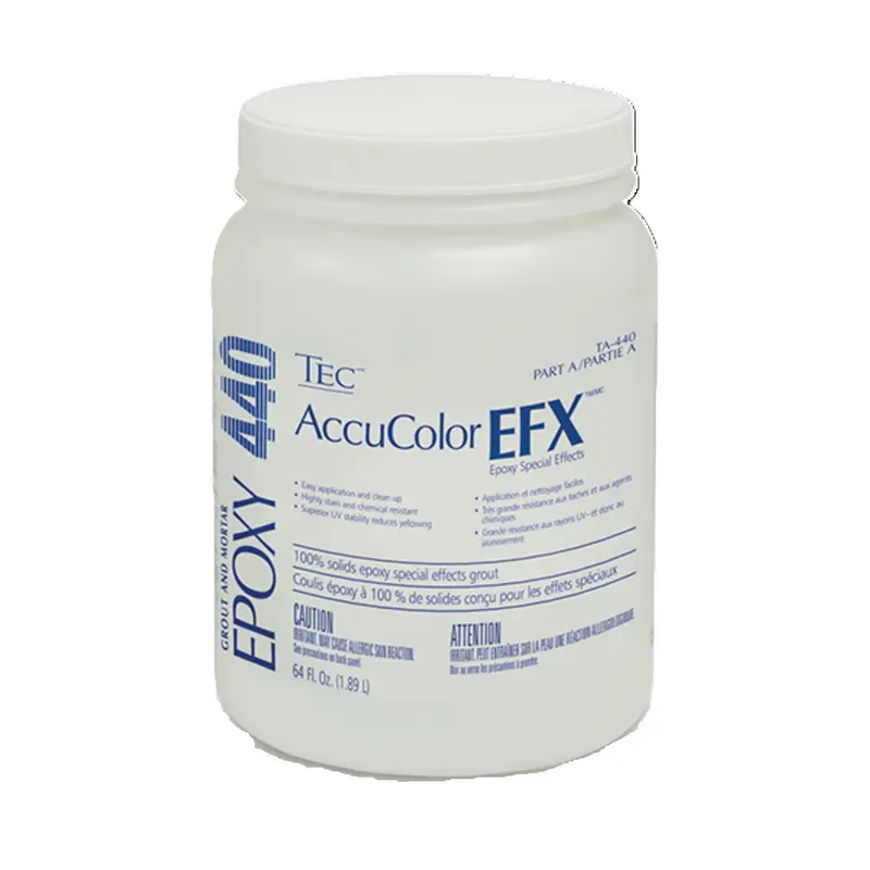 Tec Epoxy Grout AccuColor EFX #998 Silver 1.89 L