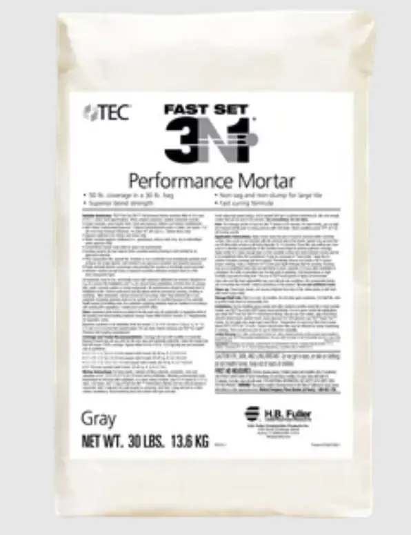 Centura Large Format Tile Mortar Fast Set 3N1 #517 Standard Gray 13.61 kg