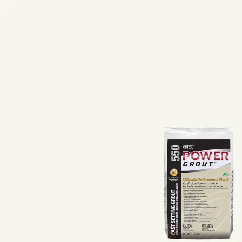 Tec Power Grout Ultimate Performance Grout #910 Bright White 25 lb
