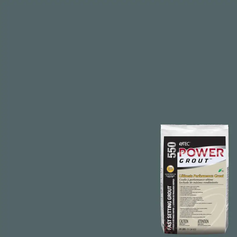 Tec Power Grout Ultimate Performance Grout #929 Charcoal Gray 25 lb