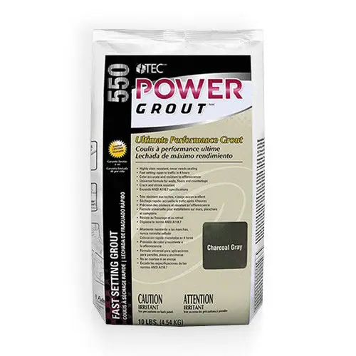 Tec Power Grout Ultimate Performance Grout #933 Standard Gray 10 lb