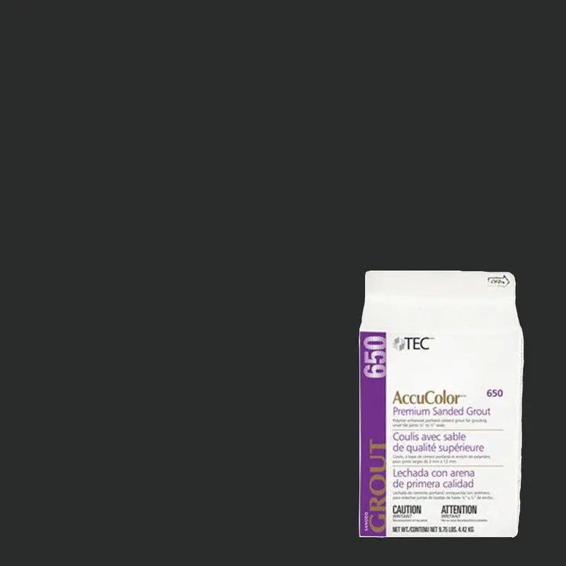 Tec Sanded Grout AccuColor Premium #950 Jet Black 4.5 kg