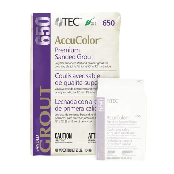 Tec AccuColor Premium Sanded Grout #982 Summer Wheat 25 lb